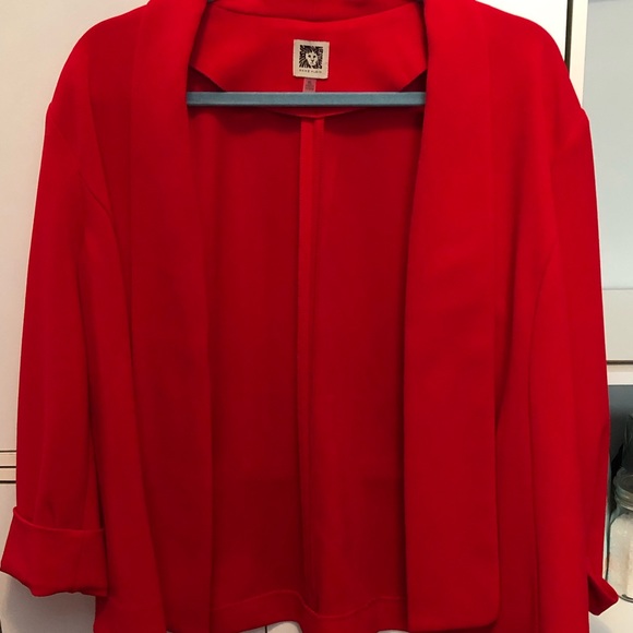 Anne Klein Jackets & Blazers - Red Anne Klein blazer, size XL
